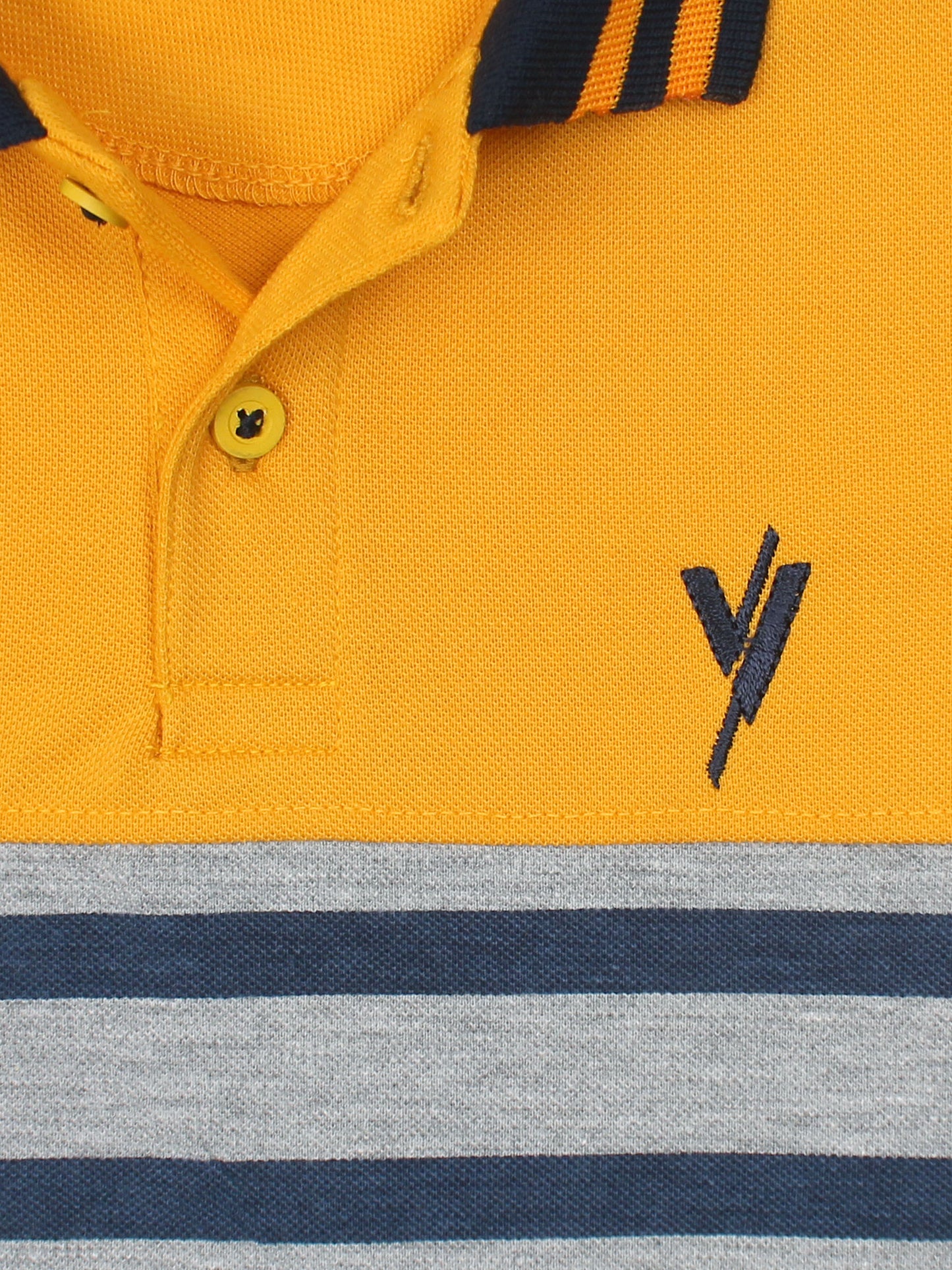 Tipping Collar Plain Polo Shirt VP12-A