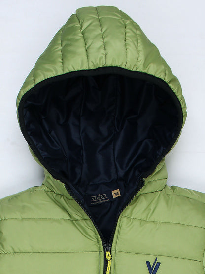 Full Sleeves Hooded Puffer Jacket Boys & Girls VJ20-D