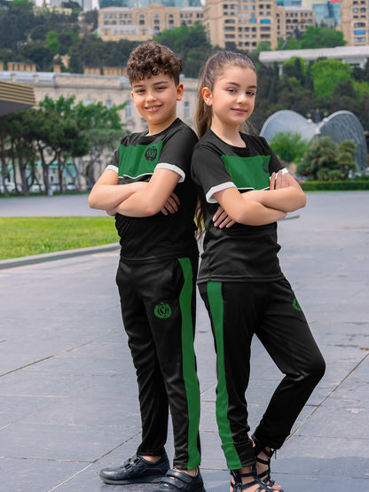 Tracksuit For Boys & Girls Poly athletic Fabric VST47-C