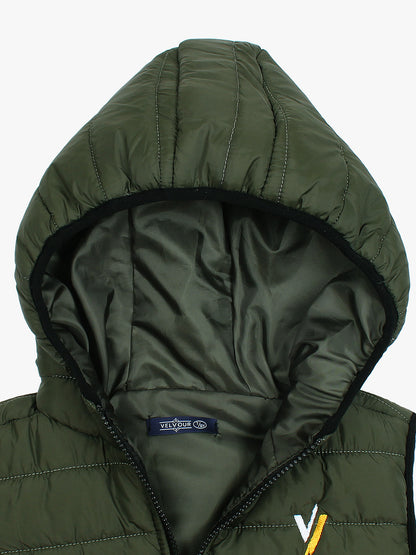 Sleeveless Hooded Puffer Boys & Girls VJ13-D