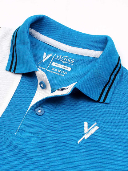 Tipping Collar Plain Polo Shirt VP12-G