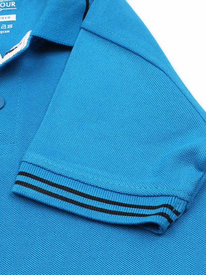 Tipping Collar Plain Polo Shirt VP12-G