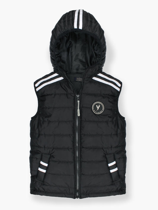 Sleeveless Hooded Puffer For Boys & Girls VJ59-A