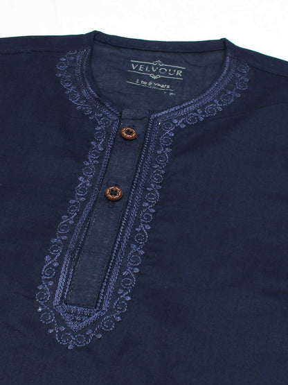 Round Neck Kurta Pajama VK09