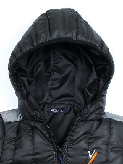 Full Sleeves Hooded Puffer Jacket Boys & Girls VJ012-C