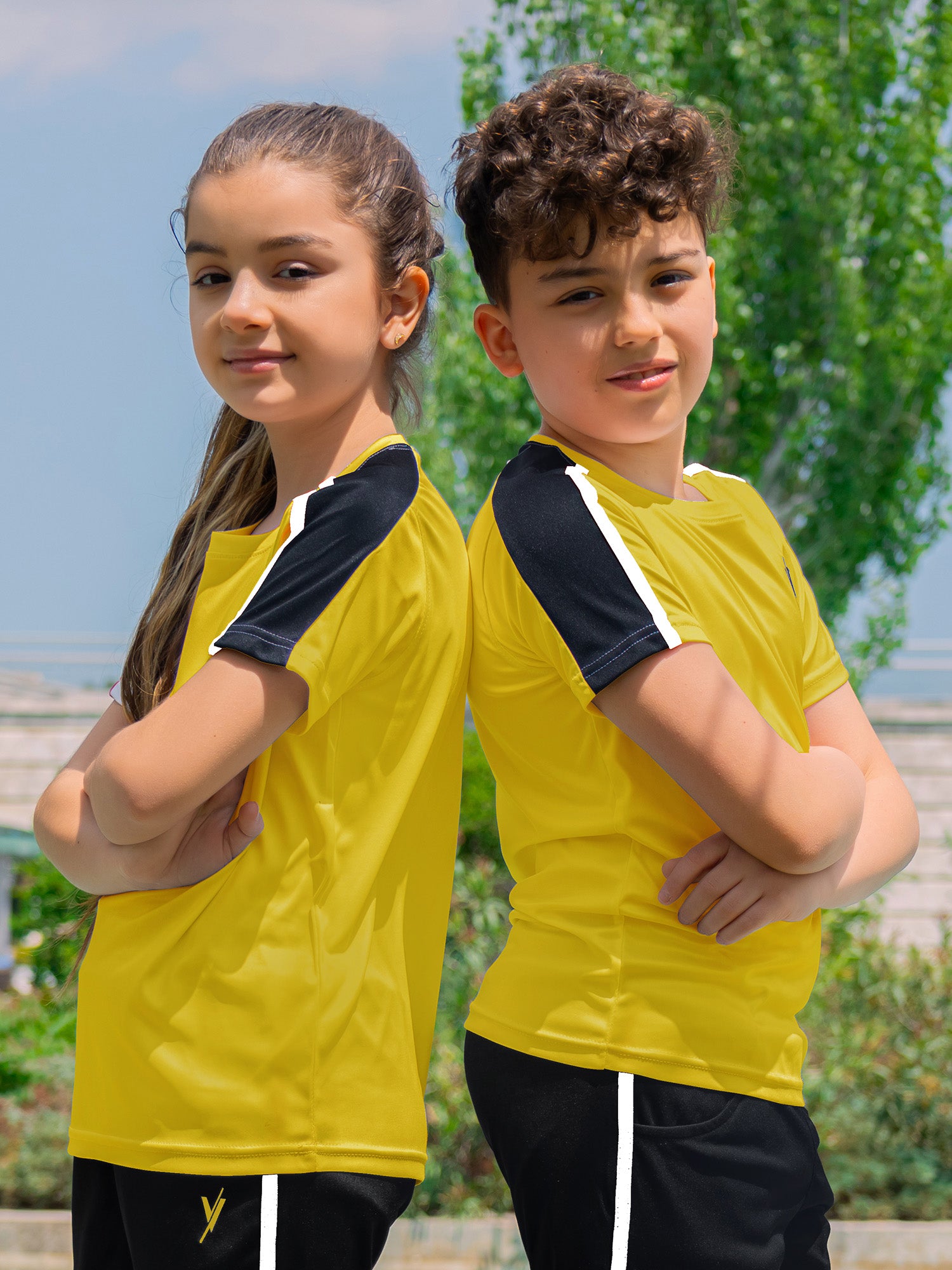 Tracksuit For Boys & Girls Poly athletic Fabric VST49-A