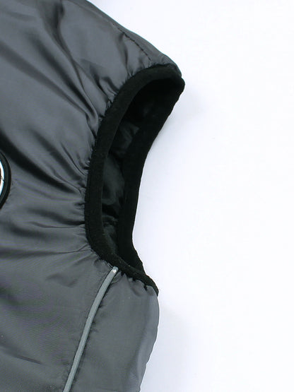 Sleeveless Hooded Puffer For Boys & Girls VJ77-B