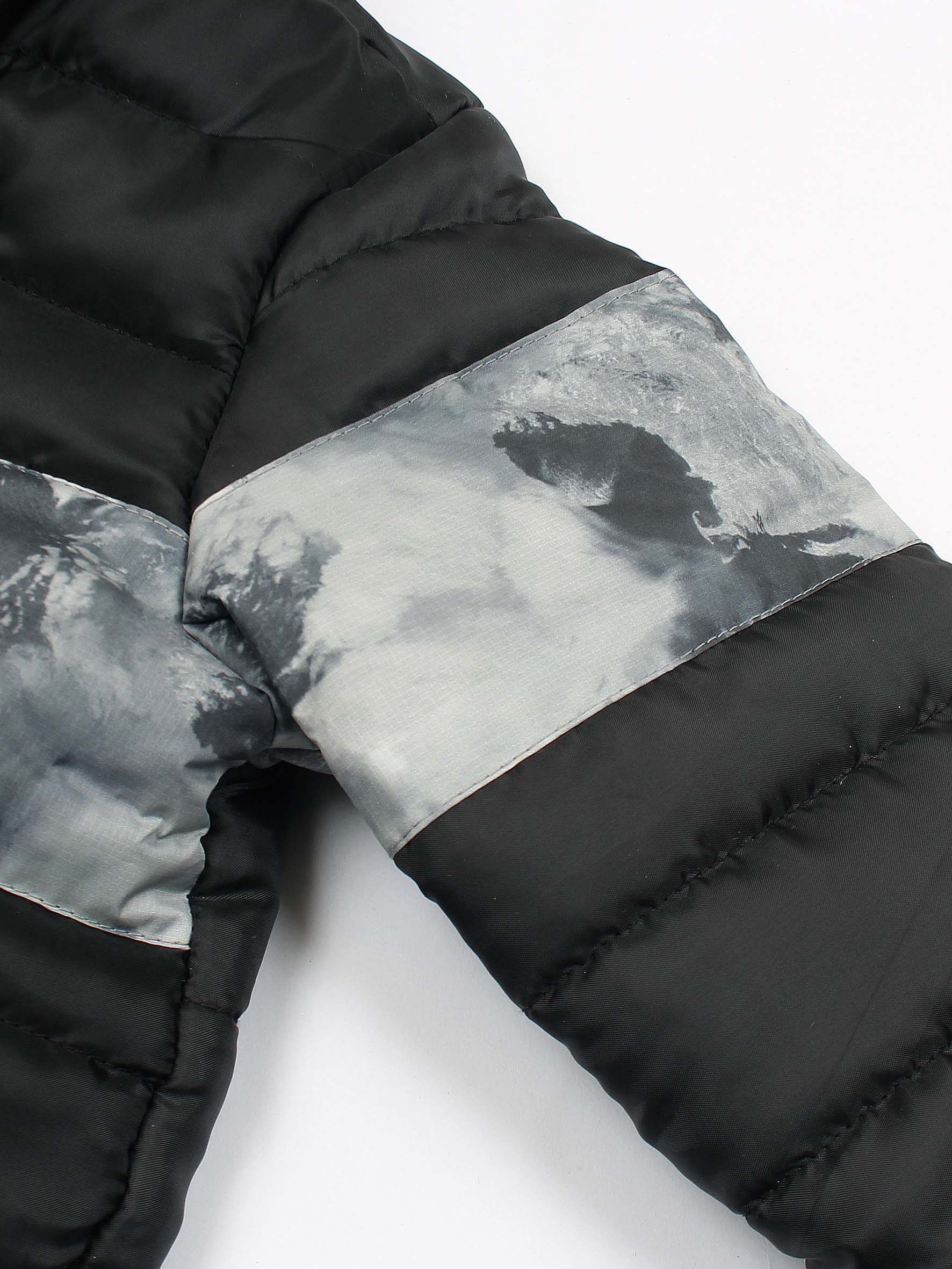 Full Sleeves Puffer Jacket Boys & Girls VJ03 Camouflage Panel