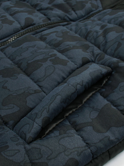 Full Sleeves Hooded Puffer Jacket Boys & Girls VJ16-B