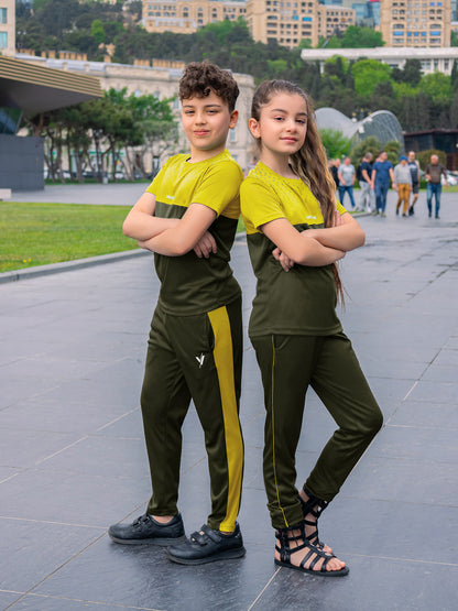 Tracksuit For Boys & Girls Poly athletic Fabric VST50-B