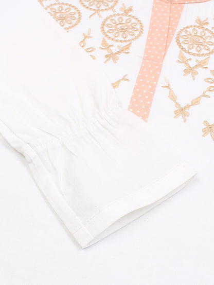 Embroidered Girls Co Ord Set VG170