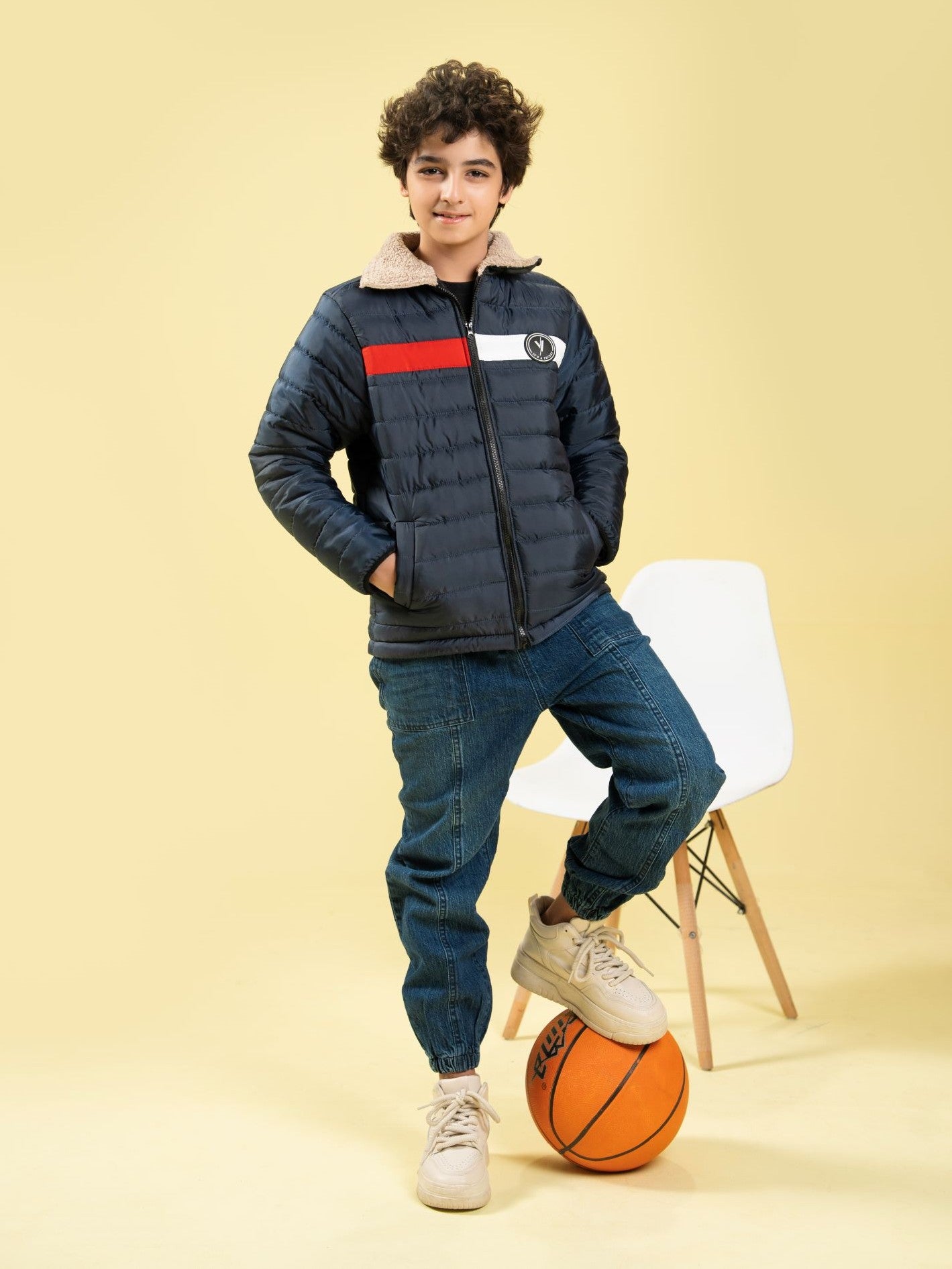 Full Sleeves Puffer Jacket Boys & Girls VJ74-A