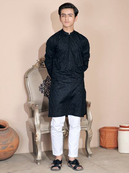 Velvour Boys Embroidered Kurta VB164