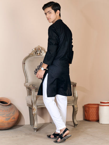 Velvour Boys Embroidered Kurta VB164