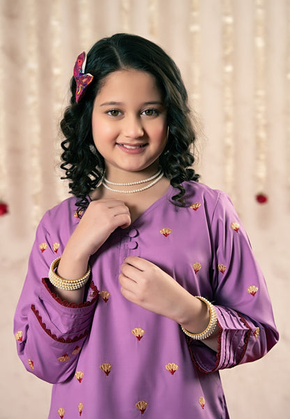 Embridered  Girls Co Ord Set VG180-B