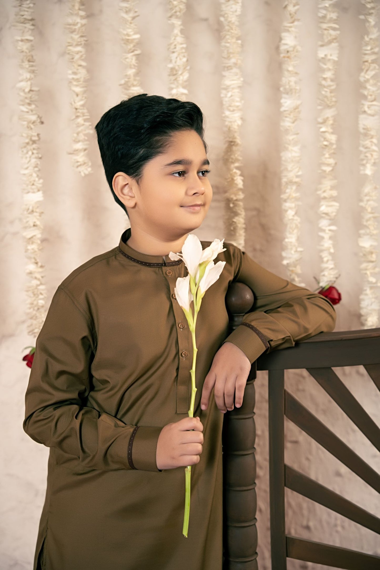 Boys Kurta Shalwar Suit Set ART #VB0086