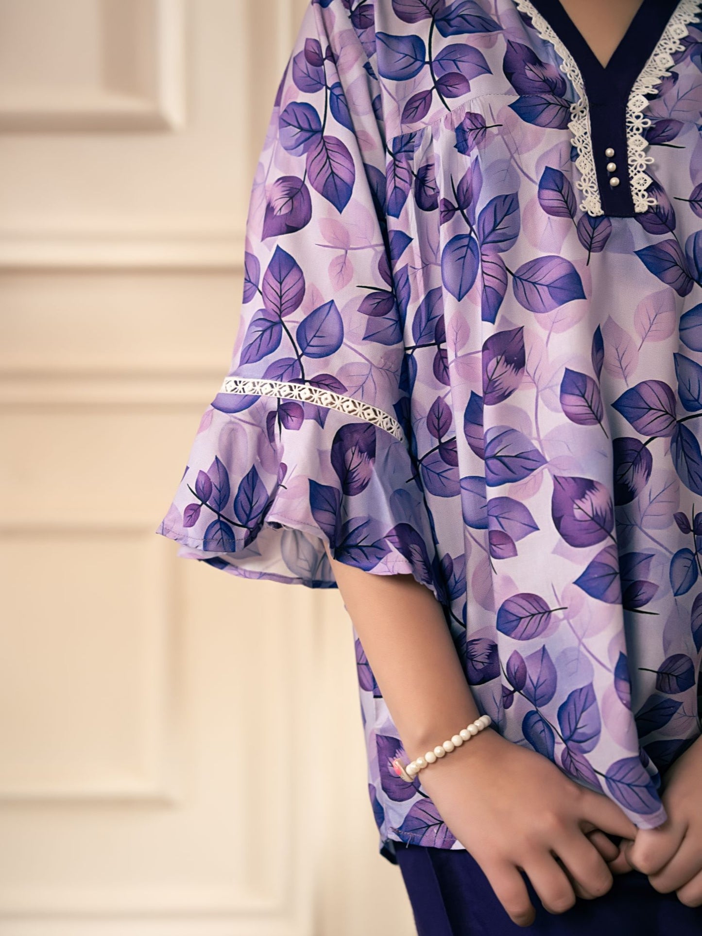 Printed Girls Co Ord Set VG192-A