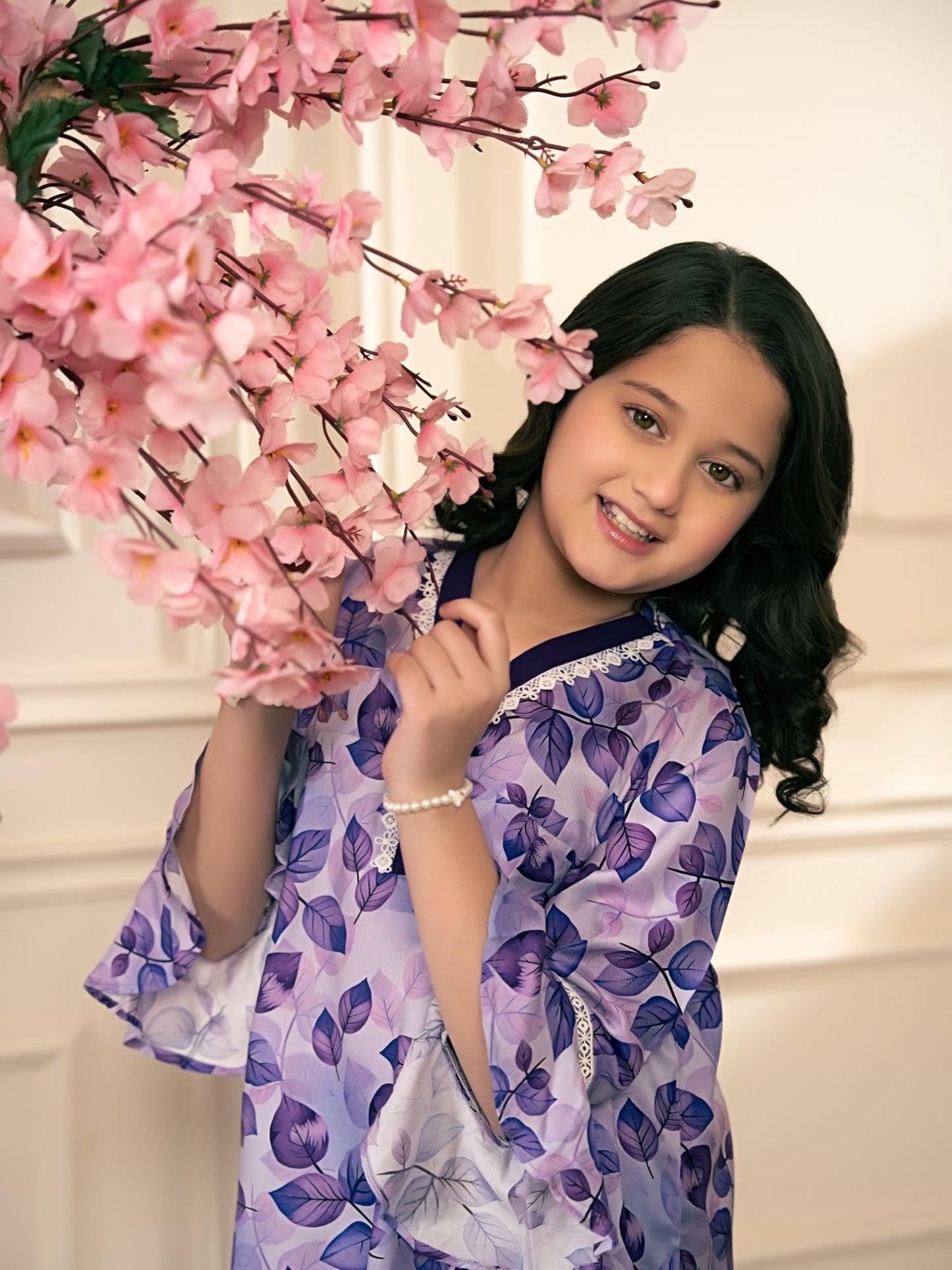 Printed Girls Co Ord Set VG192-A