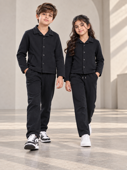 Tracksuit For Boys & Girls, Fleece #VWT38-B