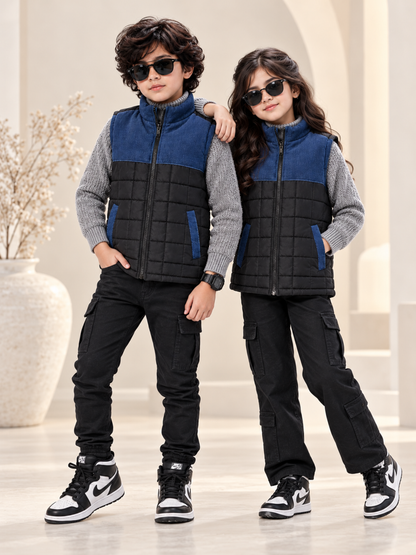 Sleeveless Puffer Jacket Boys & Girls VJ86-B