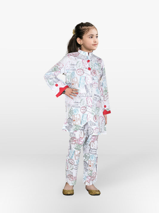 Girls Summer 2Pcs Suit VG82-B