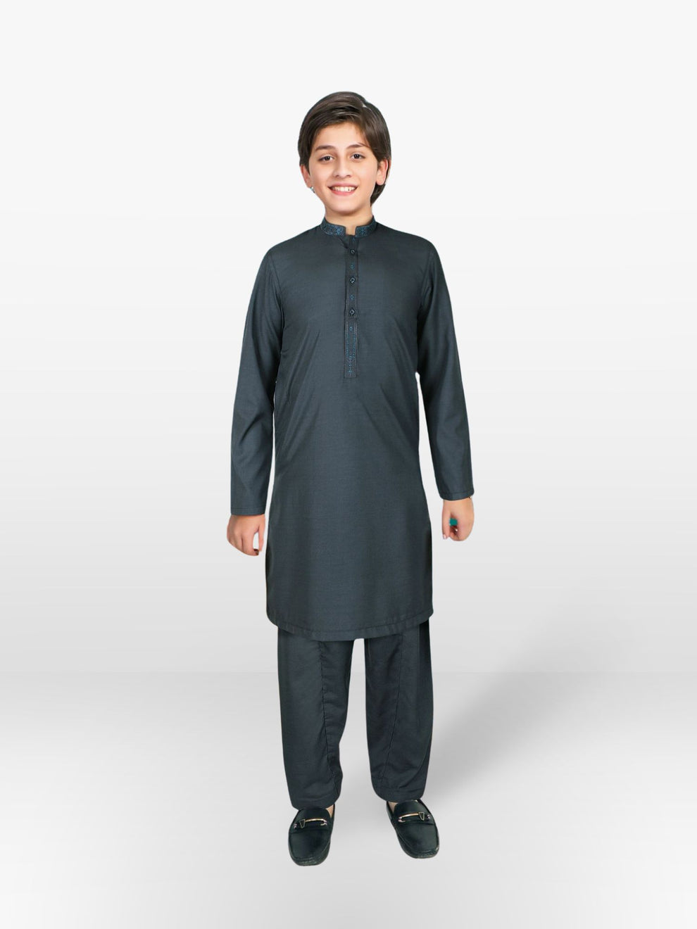 Boy Shalwar Kameez White  size 1 -10 year