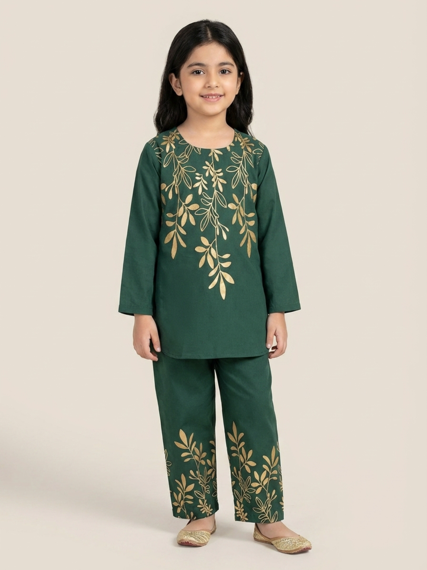 Printed Girls Co Ord Set VG211-B