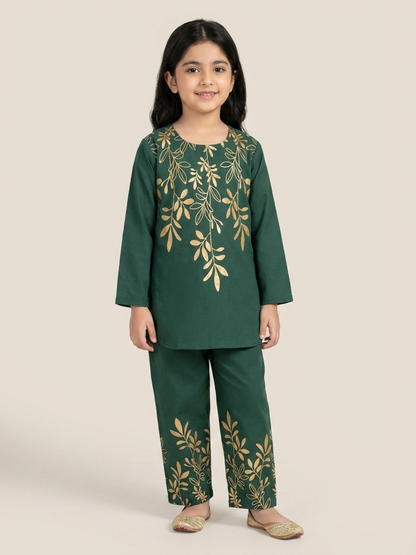 Printed Girls Co Ord Set VG211-B