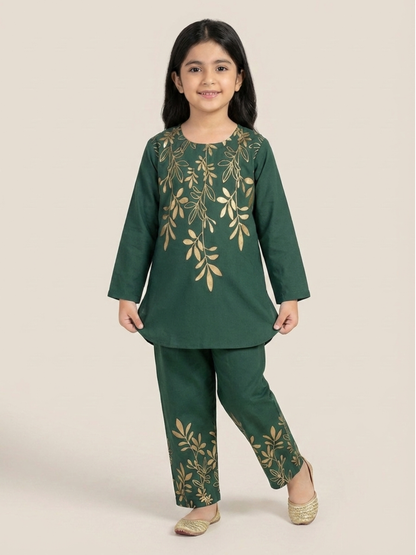 Printed Girls Co Ord Set VG211-B