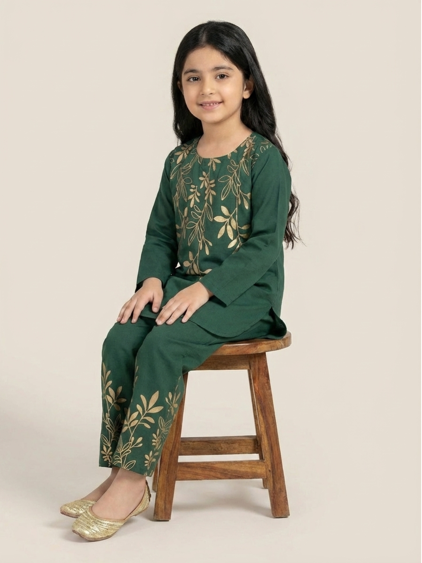 Printed Girls Co Ord Set VG211-B