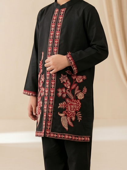 Embroidered Girls Co Ord Set VG210-A