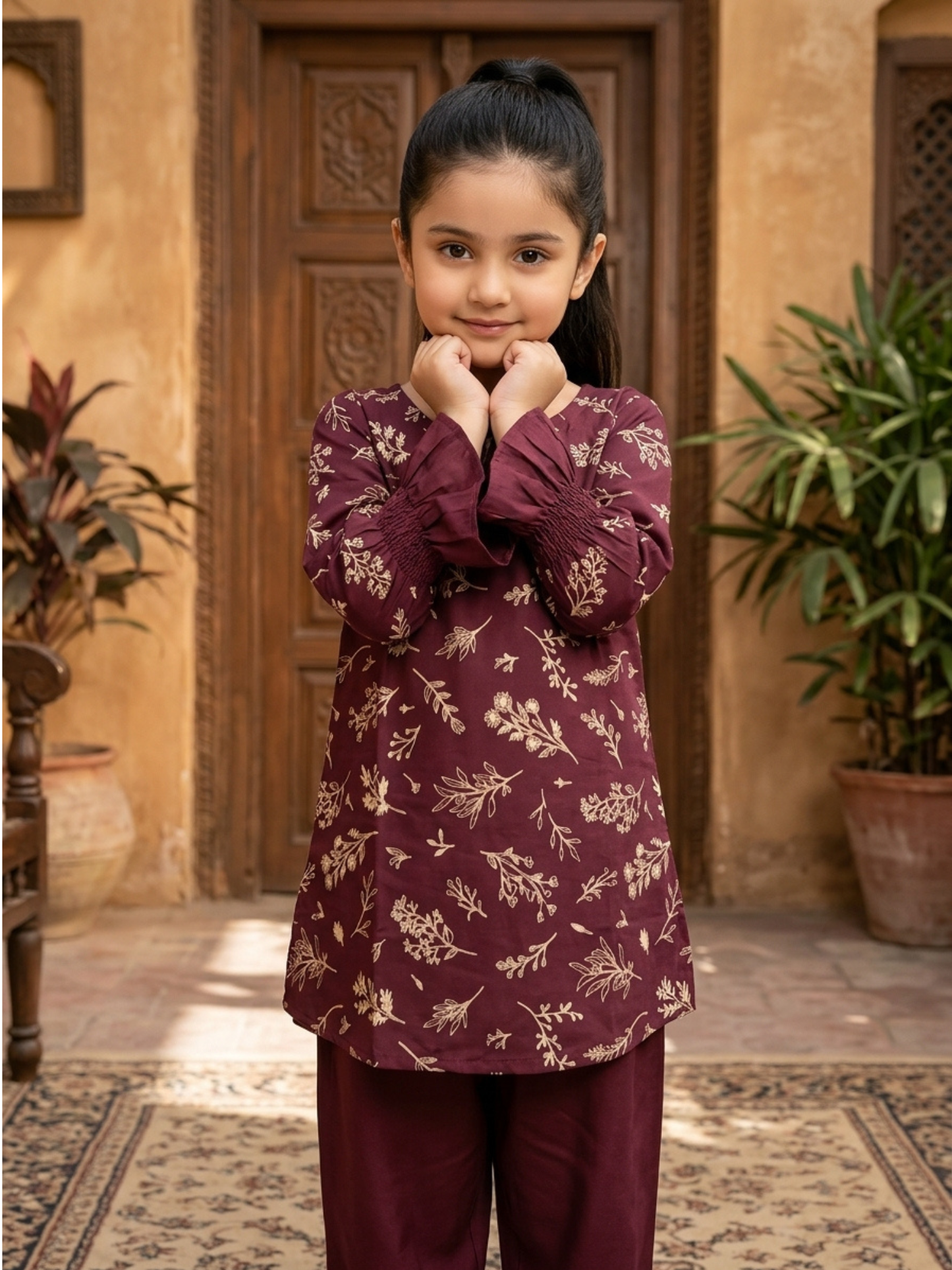 Girls All Season 2Pcs Suit VG110-B