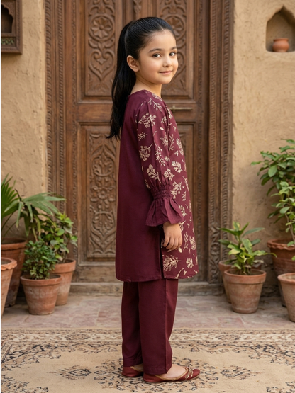 Girls All Season 2Pcs Suit VG110-B