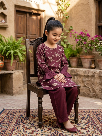 Girls All Season 2Pcs Suit VG110-B
