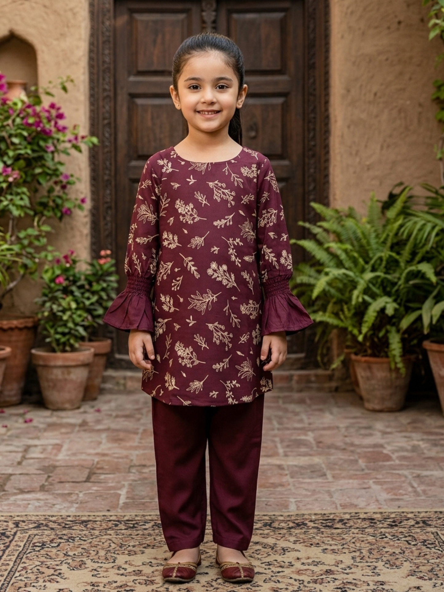 Girls All Season 2Pcs Suit VG110-B