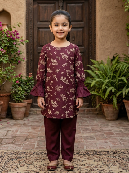 Girls All Season 2Pcs Suit VG110-B