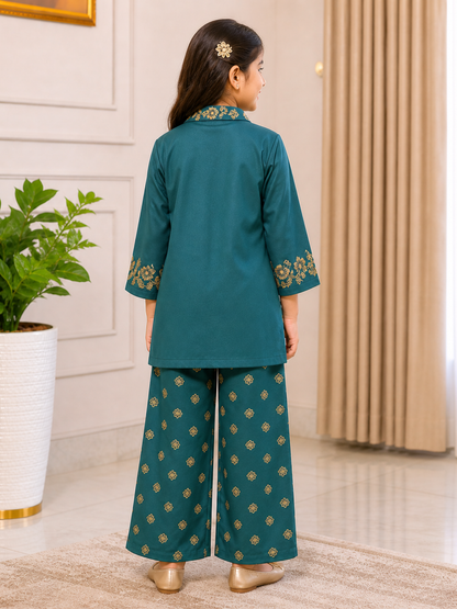 Girls Co Ord Set Printed VG218-B