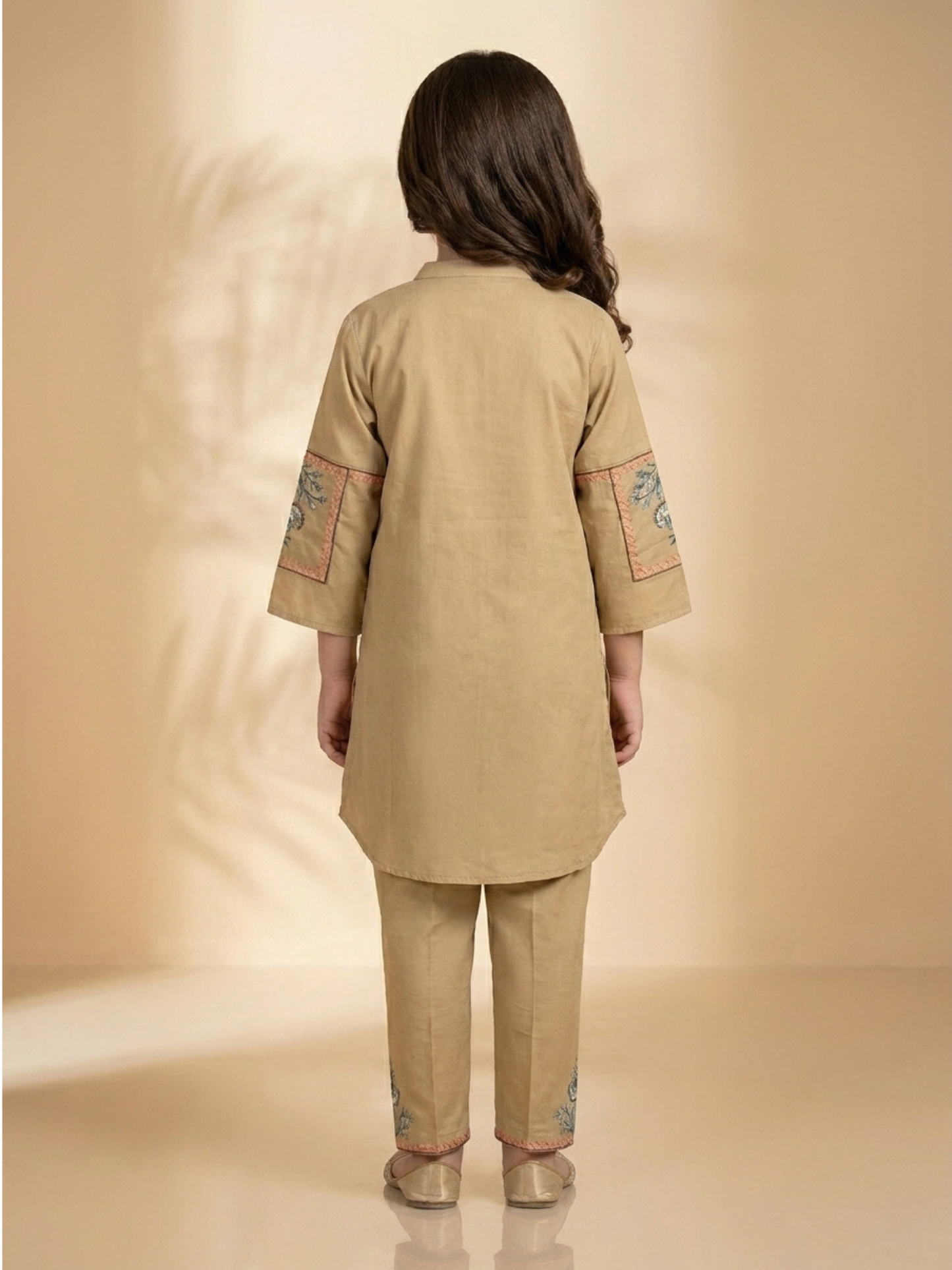 Girls Co Ord Set Embroidered VG209-B