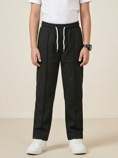 Boys Imported Textured Pintuck Trouser VT28-A