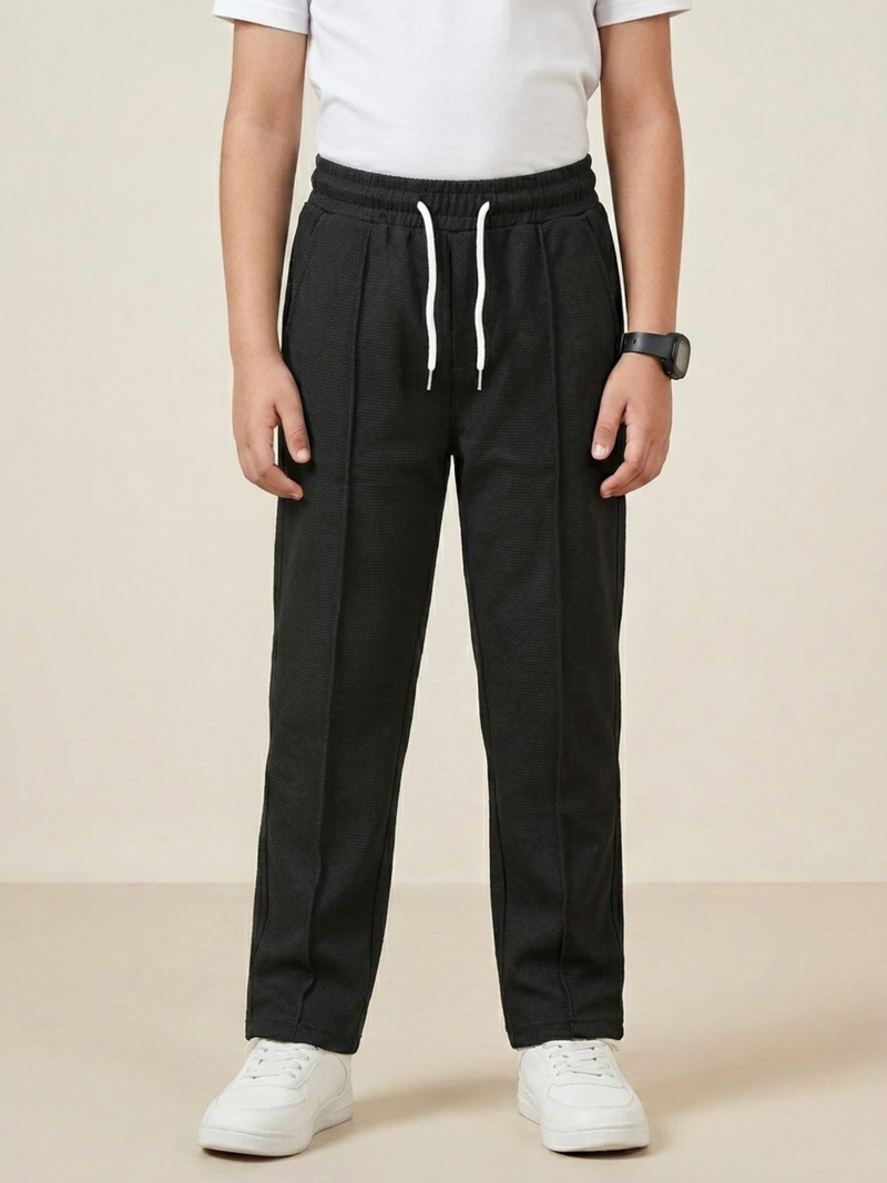 Boys Imported Textured Pintuck Trouser VT28-A