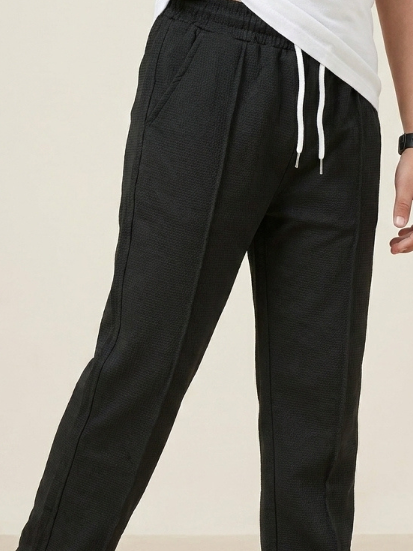 Boys Imported Textured Pintuck Trouser VT28-A