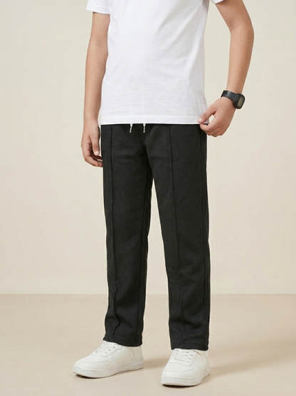 Boys Imported Textured Pintuck Trouser VT28-A