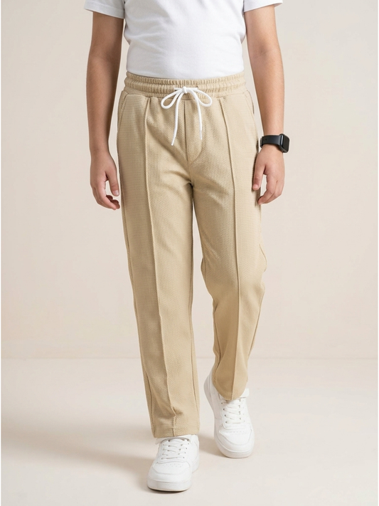 Boys Imported Textured Pintuck Trouser VT28-B