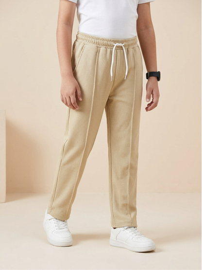 Boys Imported Textured Pintuck Trouser VT28-B