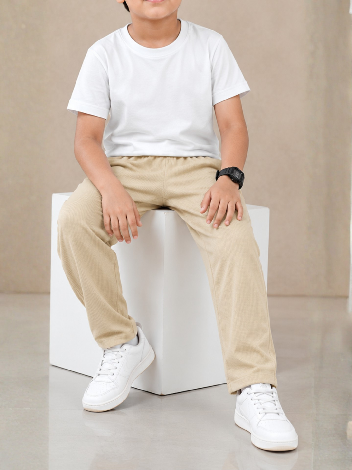 Boys Imported Textured Trouser VT29-A