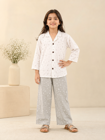 Printed Girls Co Ord Set VG164-A