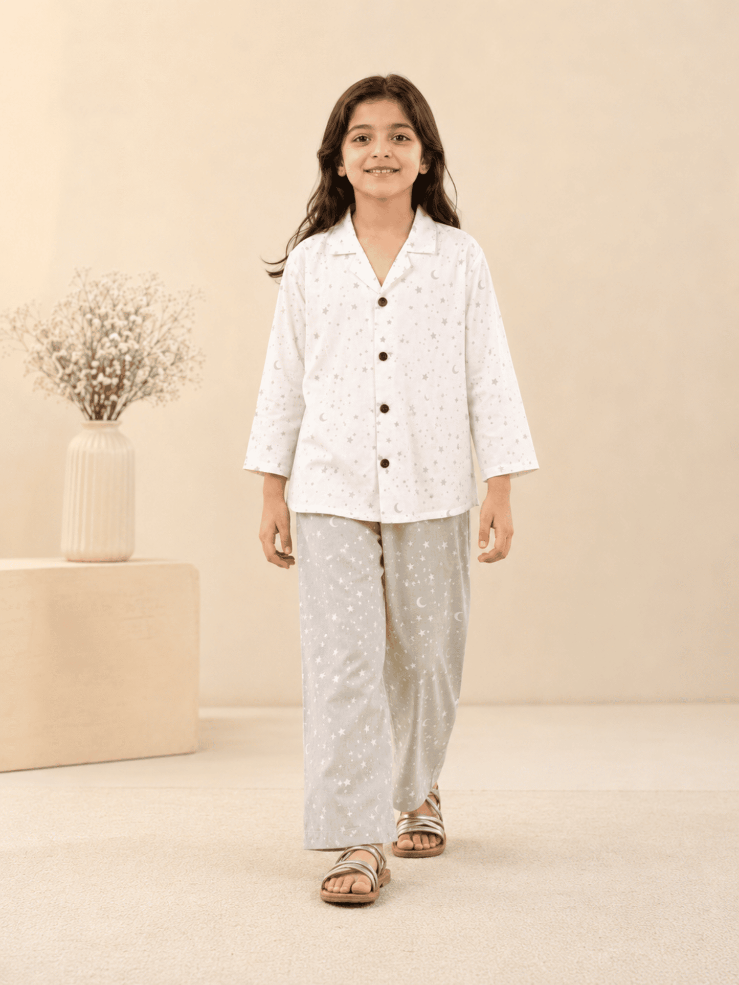 Printed Girls Co Ord Set VG164-A