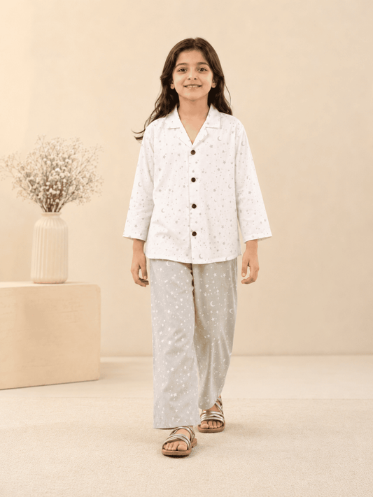 Printed Girls Co Ord Set VG164-A