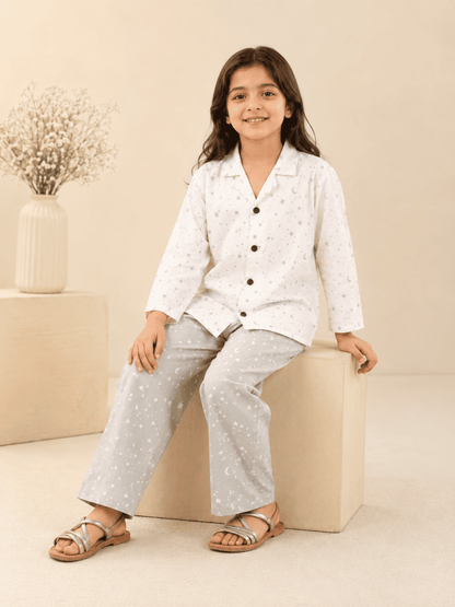 Printed Girls Co Ord Set VG164-A