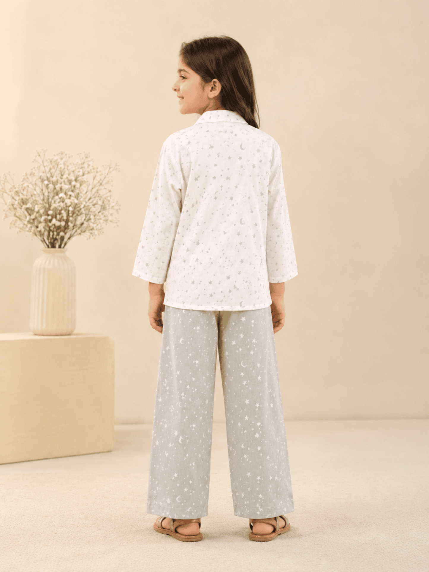 Printed Girls Co Ord Set VG164-A